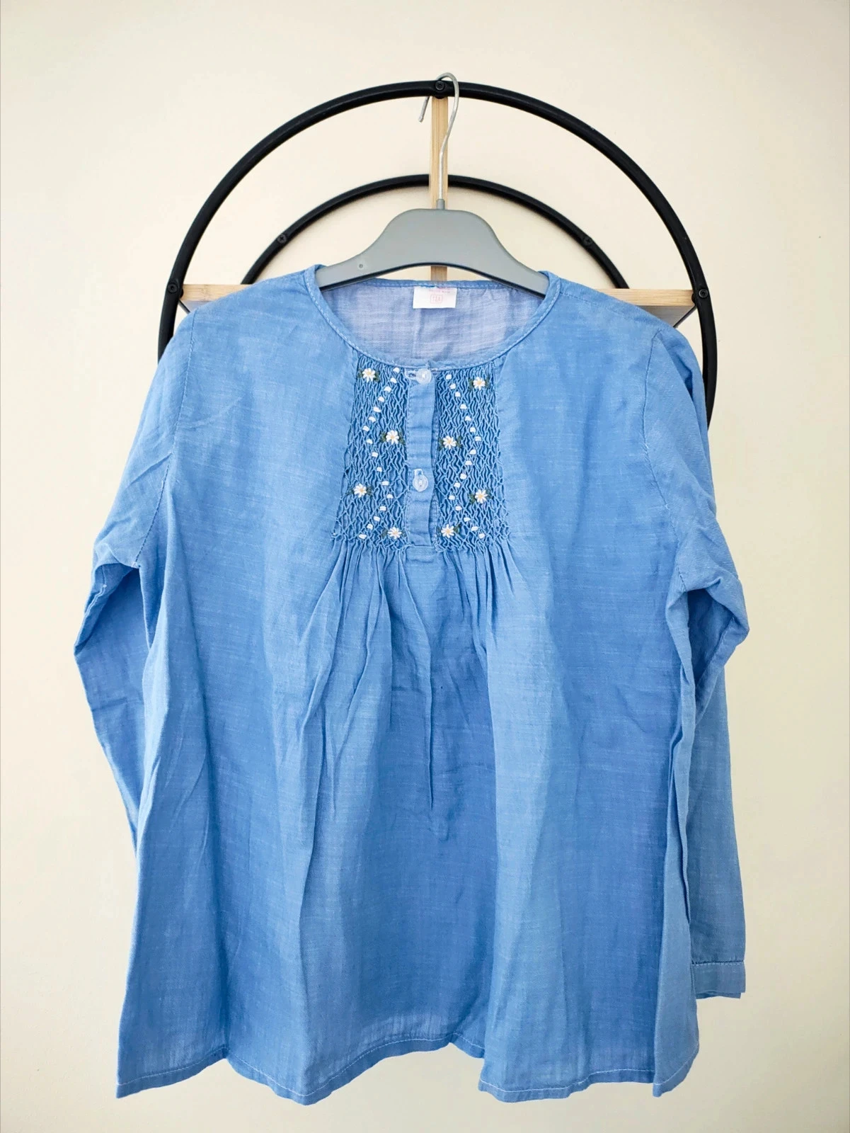 12 ans blouse brodée création by imaho